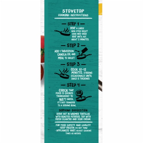 Frontera Mild Chicken Taco Skillet Perspective: top
