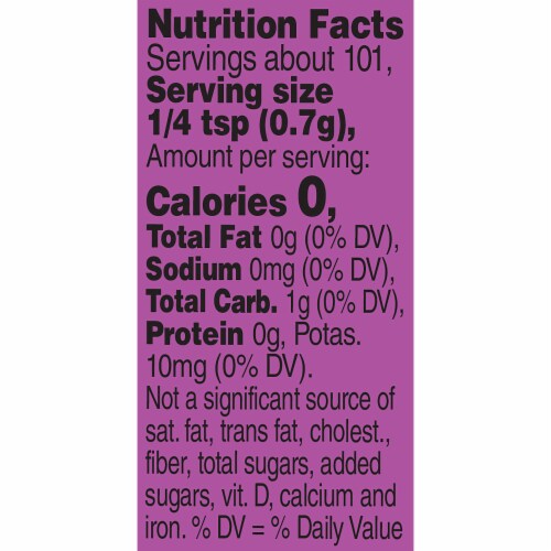 Dash Salt-Free Onion & Herb Seasoning Blend, Kosher Perspective: top