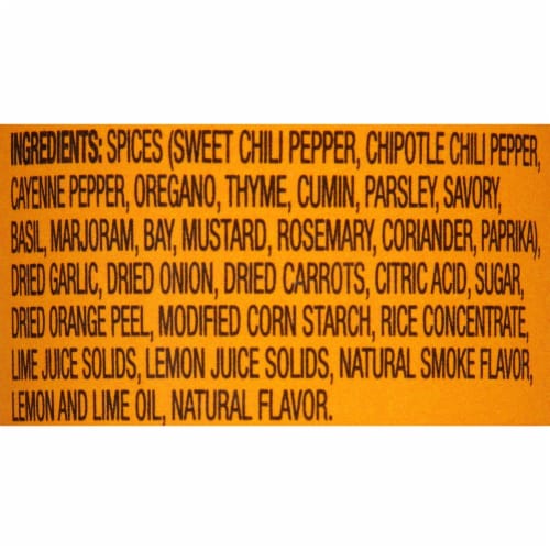 Dash Salt-Free Southwest Chipotle Seasoning Blend, Kosher Perspective: top