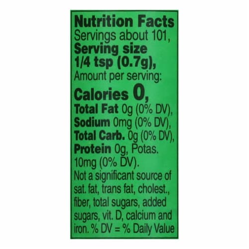 Dash Salt-Free Table Blend Seasoning Blend, Kosher Perspective: top