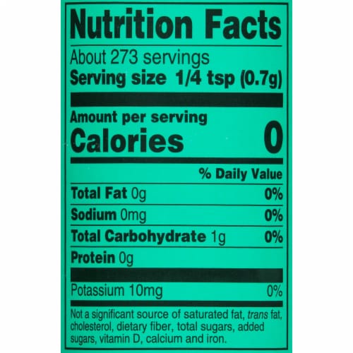 Dash Salt-Free Garlic & Herb Seasoning Blend, Kosher Perspective: top