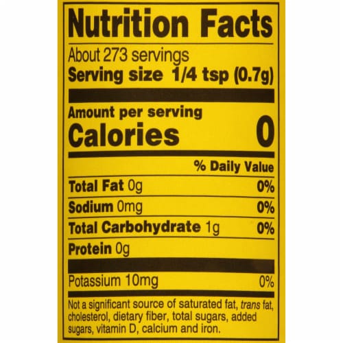 Dash Original Seasoning Blend, Salt-Free, Kosher Perspective: top