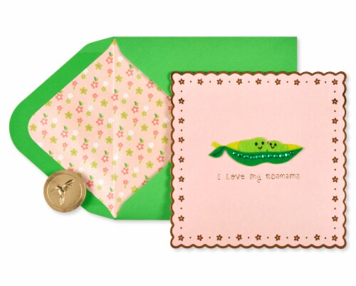 Papyrus Mother's Day Card (Edamama) Perspective: top
