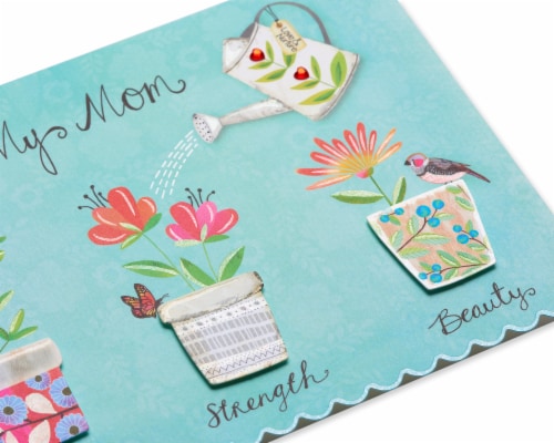 Papyrus Mother's Day Card (Helped Me Grow) Perspective: top
