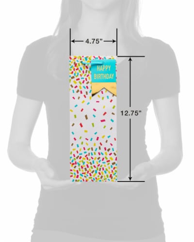 American Greetings #9 All Occasion Confetti Beverage Bag Perspective: top