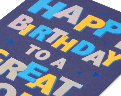 American Greetings Birthday Card for Son (Celebrate) Perspective: top
