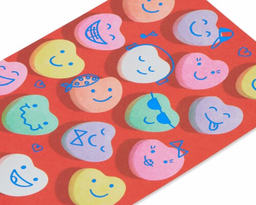 American Greetings #57 Valentine's Day Cards (Smiley Face) Perspective: top