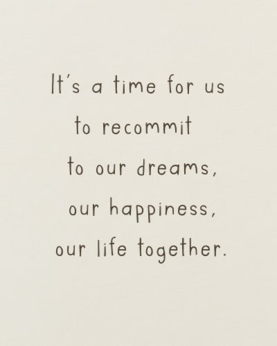 American Greetings #63 Valentine's Day Card for Husband (Great Memories) Perspective: top