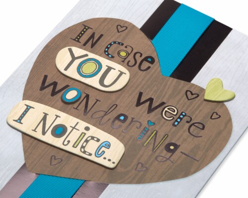 American Greetings Father's Day Card for Him (I Notice) Perspective: top