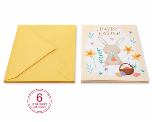 American Greetings #54 Easter Cards (Easter Bunny) Perspective: top