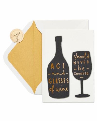 Papyrus #57 Birthday Card (Extraordinary Celebration) Perspective: top
