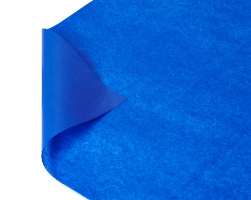 American Greetings #13 All Occasion Blue Tissue Paper Perspective: top