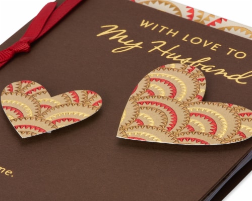 American Greetings Valentine’s Day Card for Husband (Together) Perspective: top