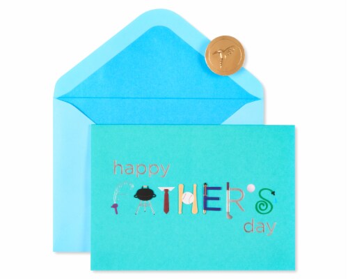 Papyrus Father's Day Card (Dad Stuff) Perspective: top