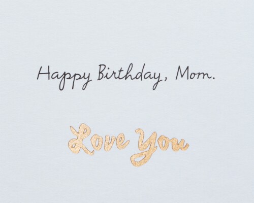 American Greetings Birthday Card for Mom - Grateful ( #37) Perspective: top