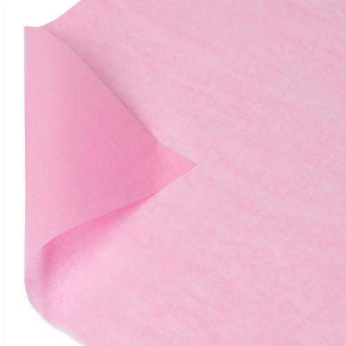 American Greetings Tissue Paper - Pink (#13) Perspective: top