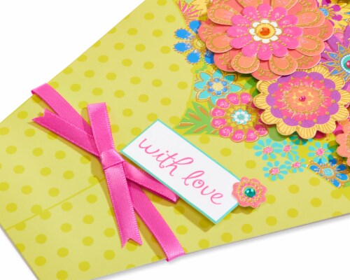 Papyrus #54 Mother's Day Card (Bouquet) Perspective: top