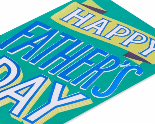 American Greetings #65 Father's Day Card (Best Day Ever) Perspective: top
