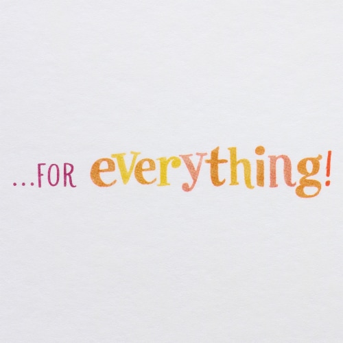 American Greetings Thinking of You Card, 6-Count (Leaves and Pumpkins) Perspective: top