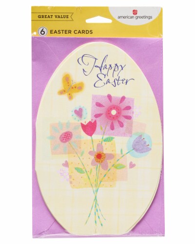 American Greetings Easter Card Pack (Springtime) Perspective: top