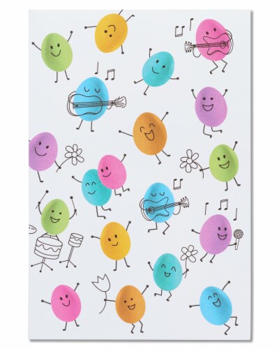 American Greetings Easter Cards for Kids (Dancing Easter Eggs) Perspective: top