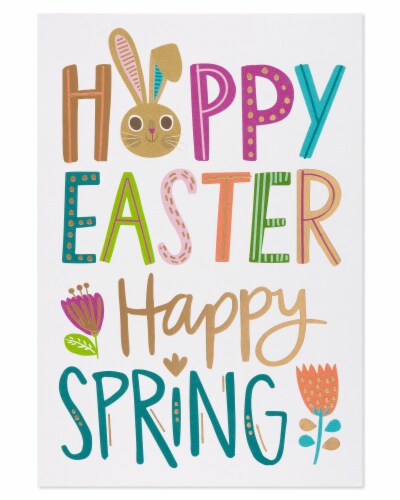 American Greetings Easter Card #61, Happy Spring Perspective: top