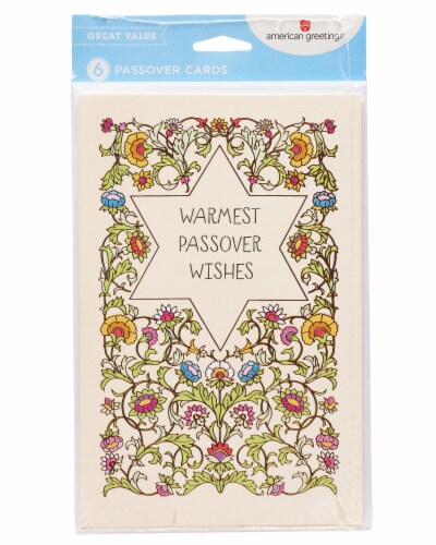 American Greetings Passover Cards (Warmest Wishes) Perspective: top