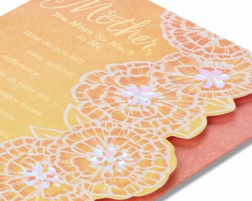 American Greetings Mother's Day Card from Daughter (Mean so Much) Perspective: top