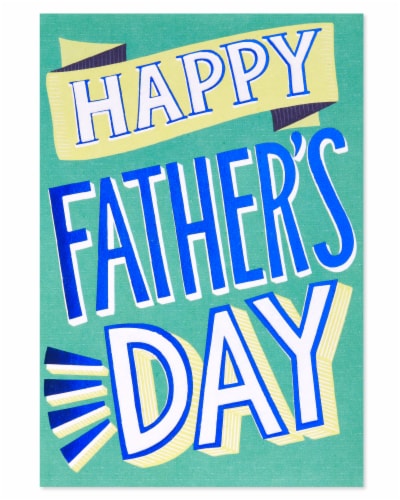 American Greetings Father's Day Card for Father (Best Day Ever) Perspective: top