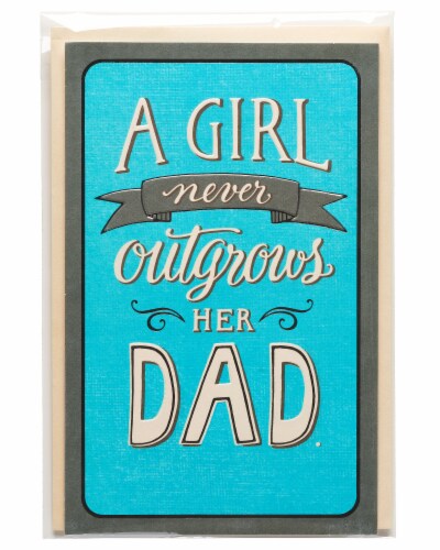American Greetings Father's Day Card from Daughter (My Hero) Perspective: top