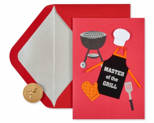 Papyrus #57 Father's Day Card for Father (Done to Perfection) Perspective: top