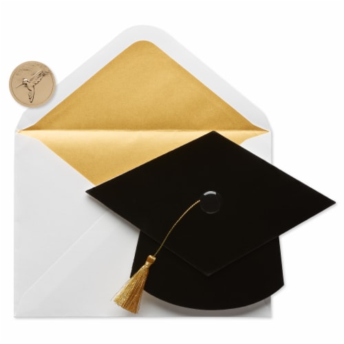 Papyrus #54 Graduation Card (Graduation Cap) Perspective: top
