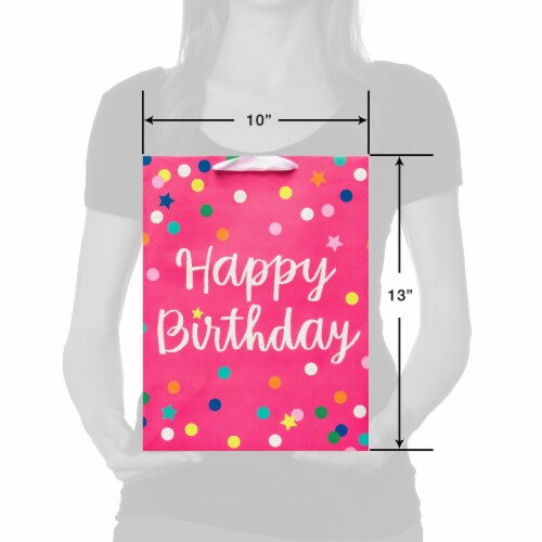 American Greetings Large Gift Bag - Happy Birthday (#2) Perspective: top