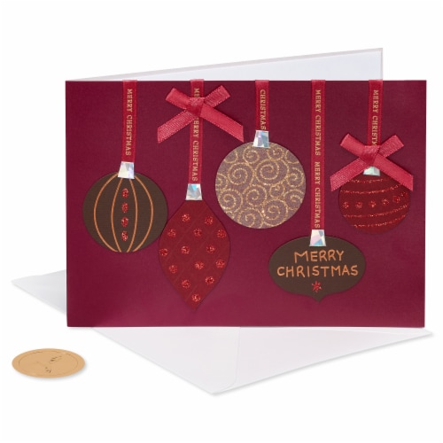 Papyrus Christmas Card (Celebrate the Season and Enjoy the Holidays!) Perspective: top