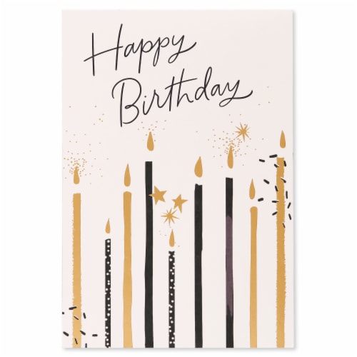 American Greetings #35 Birthday Candle Card Perspective: top