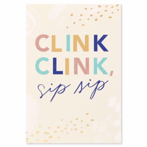 American Greetings #51 Birthday Card (Serious Celebrating) Perspective: top