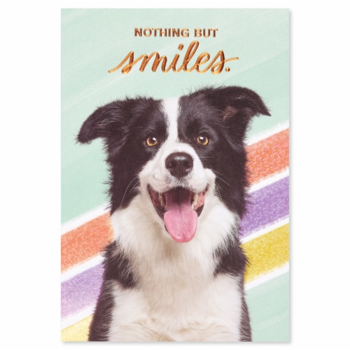 American Greetings Birthday Card - Nothing But Smiles (#39) Perspective: top