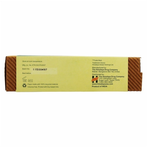 Himalaya Neem & Pomegranate Toothpaste Perspective: top