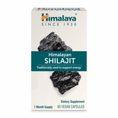 Himalaya® Shilajit Capsules Perspective: top