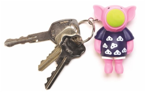 Popper Keychain, Sock Monkey Perspective: top