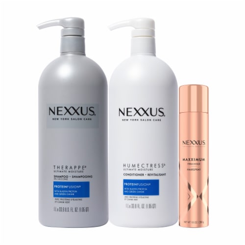 Nexxus Maxximum Firm Hold Hairspray Perspective: top