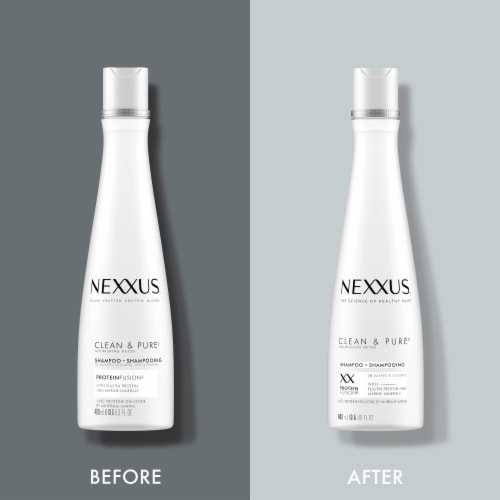 Nexxus Clean and Pure With ProteinFusion, Clarifying Shampoo Perspective: top