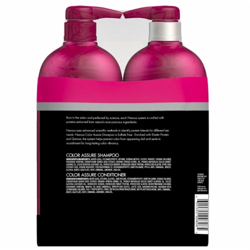 Nexxus Color Assure Shampoo and Conditioner, 32 Fluid Ounce (Pack of 2) Perspective: top
