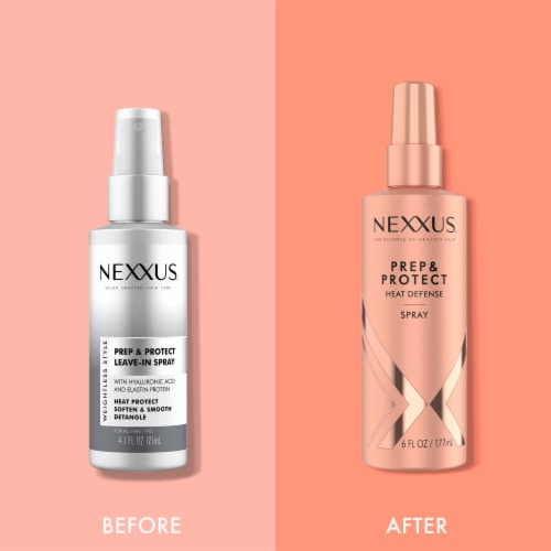 Nexxus Heat Defense Spray Prep & Protect Perspective: top