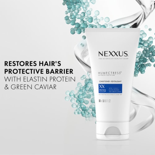Nexxus Conditioner Ultimate Moisture For Dry Hair With Caviar & Protein Complex, Travel Size Perspective: top