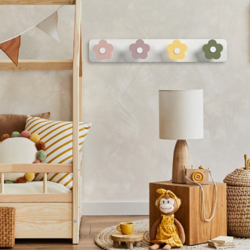 New View Flower Wall Hooks Perspective: top