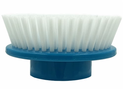 Spin Scrubber Replacement Heads- Set of 3 (Flat, Dome, Corner) Perspective: top