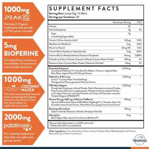 Motion - All Natural Pre Workout Powder Drink Mix for Men and Women - No Crash or Jitters Perspective: top