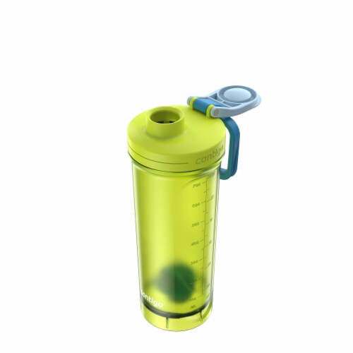 Contigo Shake & Go Fit 2.0 Bolt Blue Poppy Perspective: top