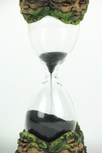 Celtic Green Man Hand Painted Decorative Hourglass Sand Timer One